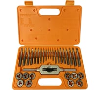 Набор метрических метчиков и плашек Bohrer М3-М12 вороток 31 предмет 31850310