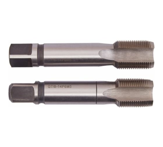 Метчик SDW TOOLS трубный м/р G7/8 Р6М5 компл. 2шт. ГОСТ 3266-81 tt20078