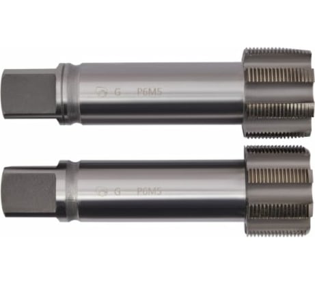 Метчик SDW TOOLS трубный м/р G1 3/4 Р6М5 компл. 2шт. ГОСТ 3266-81 tt20134
