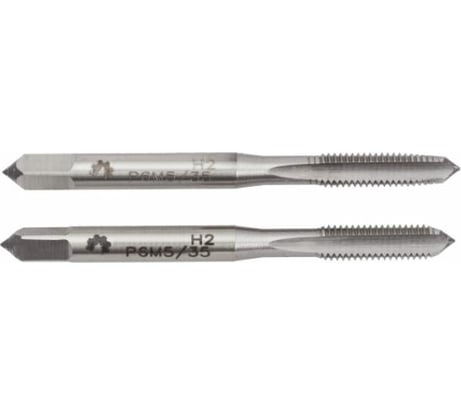 Метчик WOLFSTAR м/р М4,0х0,7 Р6М5K5 компл. 2шт. ГОСТ 3266-81 tm50407