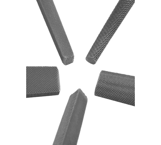 Набор напильников AV Steel №2 200мм 5 предметов AV-921168