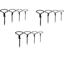 Буравы для дерева VOREL в наборе 4шт, в упаковке 3 комплекта 22431Y