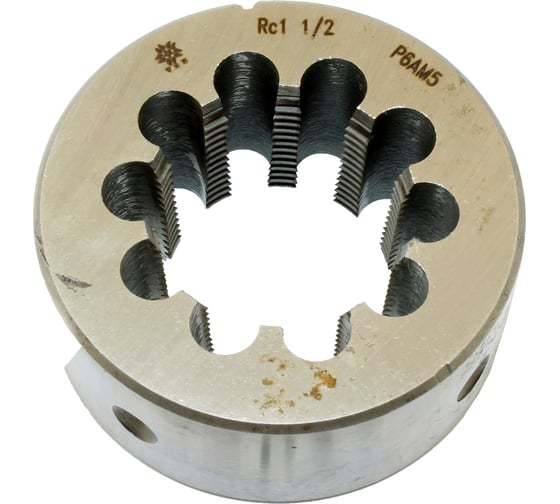 Плашка трубная коническая TLX R 1 1/2, 11 ниток/дюйм, dнар.90мм Р6АМ5 76432