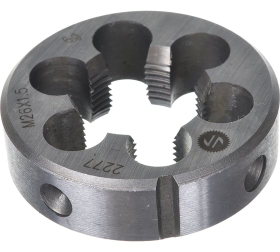 Плашка ИНСТУЛС М26.0x1.5x55x16 9ХС 6g 2650-2277 ГОСТ 9740-71 00001178624