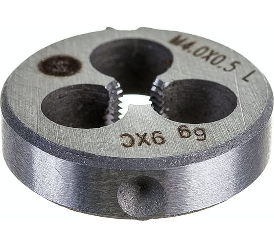 Плашка ИНСТУЛС М4.0x0.5x20x5 9ХС 6g 2650-1528 лев ГОСТ 9740-71 00001378366