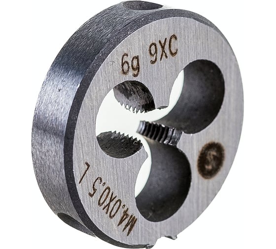 Плашка ИНСТУЛС М4.0x0.5x20x5 9ХС 6g 2650-1528 лев ГОСТ 9740-71 00001378366