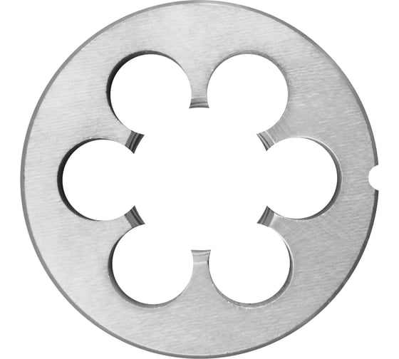 Плашка ИНСТУЛС М6.0x0.5x20x5 Р6М5 6e 2650-1588 лев ГОСТ 9740-71 00001378525 1