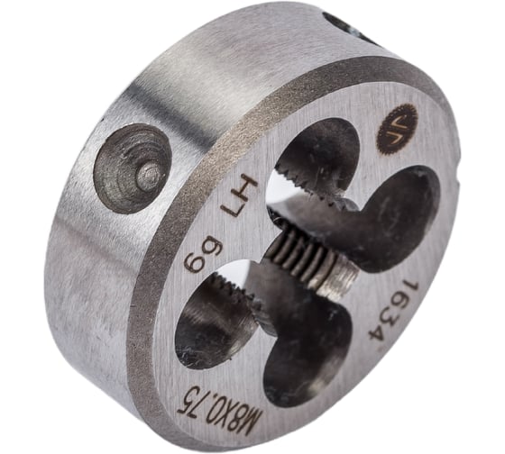 Плашка ИНСТУЛС М8.0x0.75x25x9 9ХС 6g 2650-1634 лев ГОСТ 9740-71 00001178337