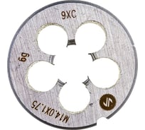 Плашка ИНСТУЛС М14.0x1.75x38x14 9ХС 6g ГОСТ 9740-71 00001379520