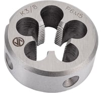 Плашка ИНСТУЛС дюйм К 3/8 45x18 Р6М5 2684-0004 ГОСТ 6228-80 00001335310