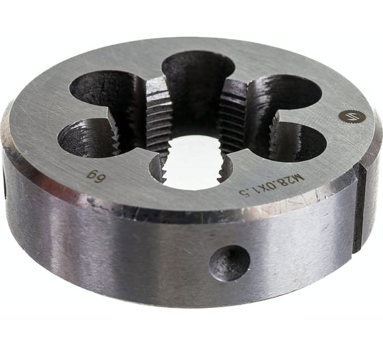 Плашка ИНСТУЛС М28.0x1.5x65x18 9ХС 6g 2650-2331 ГОСТ 9740-71 00001178627