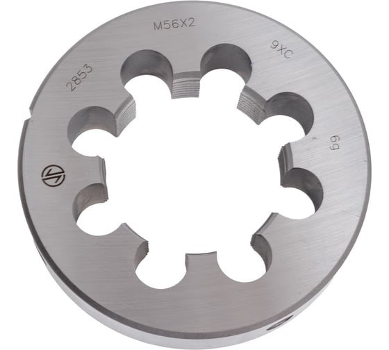 Плашка ИНСТУЛС М56.0x2.0x105x22 9ХС 6g 2650-2853 ГОСТ 9740-71 00001178857 1