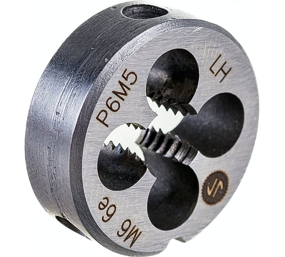 Плашка ИНСТУЛС М6.0x1.0x20x7 Р6М5 6e 2650-1574 лев ГОСТ 9740-71 00001378526