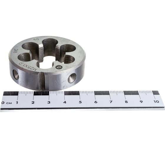 Плашка ИНСТУЛС М25.0x1.0x55x16 9ХС 6g 2650-2271 ГОСТ 9740-71 00001178621