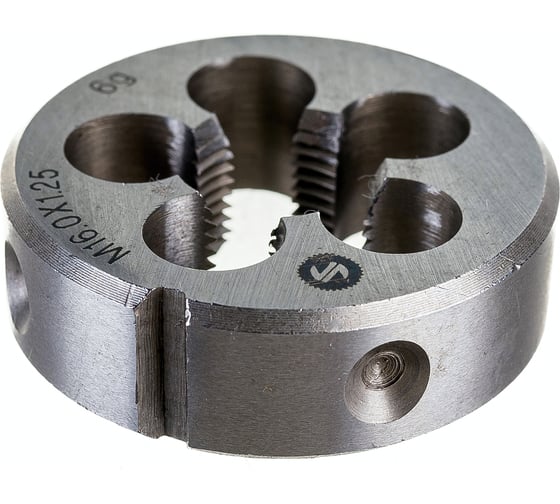 Плашка ИНСТУЛС М16.0x1.25x45x14 9ХС 6g ГОСТ 9740-71 00001178590