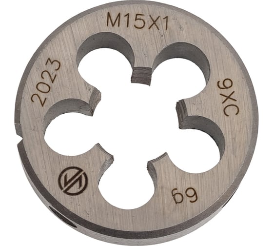 Плашка ИНСТУЛС М15.0x1.0x38x10 9ХС 6g 2650-2023 ГОСТ 9740-71 00001178588