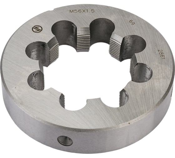 Плашка ИНСТУЛС М56.0x1.5x105x22 9ХС 6g 2650-2861 ГОСТ 9740-71 00001178648
