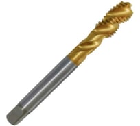 Метчик машинный EUROSTAR М14х2 HSSE-Co TiN винтовая канавка DIN376 AG31330