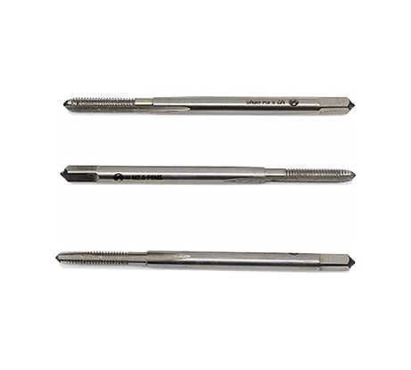 Метчик ИНСТУЛС м/р М2.5x0.45 осн. к-т 3 шт. Р6М5 6H кор усил хв ГОСТ 3266-81 00001220916