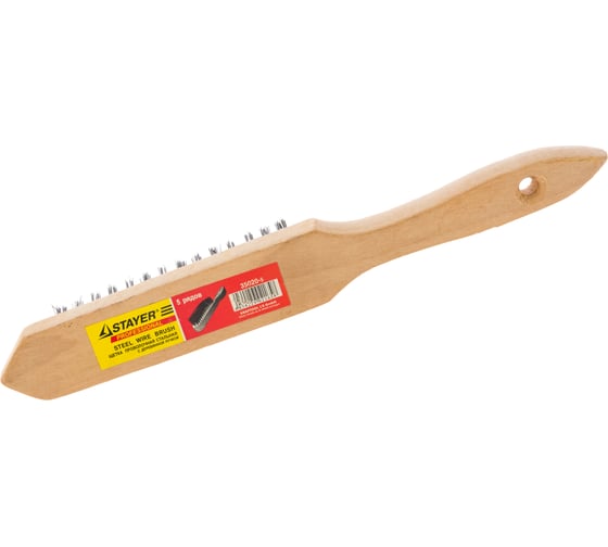 Проволочная стальная щетка STAYER MASTER 35020-5