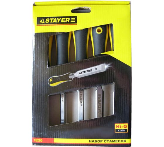 Набор стамесок STAYER PROFI 18205-H6 1