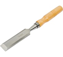 Стамеска Политех плоская, деревянная рукоятка, 24 мм, 2523024