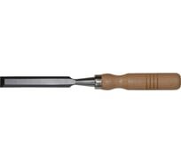 Стамеска Политех плоская, деревянная рукоятка, 32 мм, 2523032