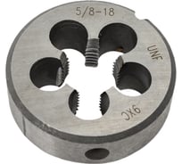 Дюймовая Плашка ИПК UNF 5/ 8 (18 ниток, 9ХС) UNF 5/8-18 9XC