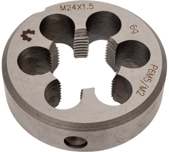 Плашка WOLFSTAR метрическая М24x1,5 Р6М5/М2 6g ГОСТ 9740-71 dh00032