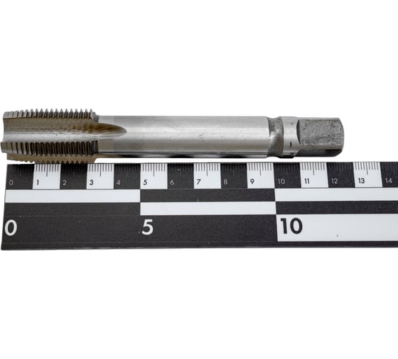 Трубный цилиндрический метчик ИПК G 1/2 Р6М5 2624-00253