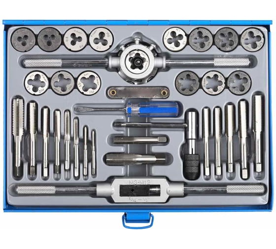 Набор с металлорежущим инструментом ЗУБР 35 предметов 28117-H35 1