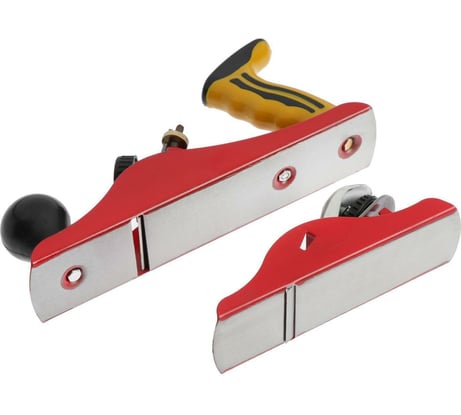 Набор металлических рубанков TUNDRA малогабаритный 160 мм и с одинарным ножом 235 мм 1722413