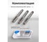 Метчик Scheppach M9x1,25 (3шт) Sch-TAP9x1,25(65180) 3