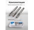 Метчик Scheppach M10x1,25, 3шт Sch-TAP10x1,25(65173) 3