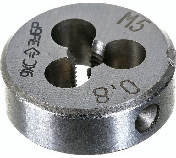 Набор плашек 8 предметов (М3-М12) Зубр 28128-H8