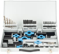 Набор ручных метчиков и плашек GSR DIN 352/223 M3-M12 HSSE-VAP 45 предметов B08531030