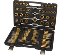 Набор метчиков и плашек метрический LIGE 110 предметов, титановый, LG-S1020 886254