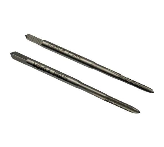 Метчик машинно-ручной TORNERI М 2.0х0.4 комплект из 2-х штук Р6М5 с усиленным хвостовиком Т025955