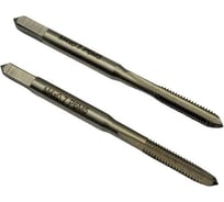 Метчик машинно-ручной TORNERI М 4.0х0.7 комплект из 2-х штук Р6М5 с усиленным хвостовиком Т025958