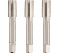 Метчик H-Tools UN 1.1/16 -8 комплект из 3-х шт. DIN352 HSSE 138мм a=16мм 3011168