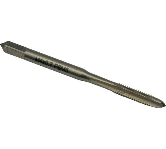 Метчик машинно-ручной TORNERI М 4.0х0.7 Р6М5 для сквозных отверстий с усиленным хвостовиком Т025950