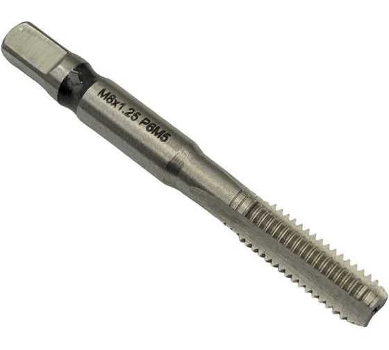 Метчик машинно-ручной TORNERI М 8.0х1.25 Р6М5 для глухих отверстий с усиленным хвостовиком Т025945