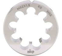 Плашка NKP М52 шаг 1.5мм DINEN22568 HSS 6g 90х22мм 240521N