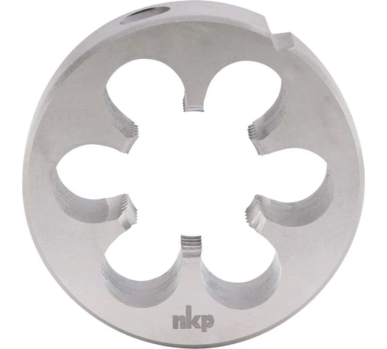 Плашка NKP М39 шаг 3.0мм DINEN22568 HSS 6g 75х30мм 240391N 1