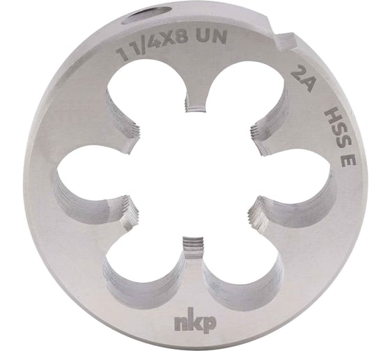 Плашка NKP UN 1.1/4 -8 DINEN22568 HSSE 65x25мм 29910140UN08