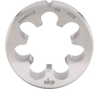 Плашка NKP М45 шаг 1.5мм DINEN22568 HSS 6g 90х22мм 240451N