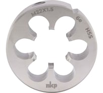 Плашка NKP М22, шаг 1.5мм DINEN22568 HSS 6e 55х16мм 239222N