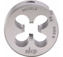 Плашка NKP М11, шаг 1.5мм DINEN22568 HSSE 6g 30х11мм 290110N