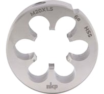 Плашка NKP М20, шаг 1.5мм DINEN22568 HSS 6e 45х14мм 239202N