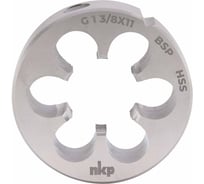 Плашка трубная NKP G(BSP) 1 3/8 -11 DINEN24231 HSS 90x22мм 242138N